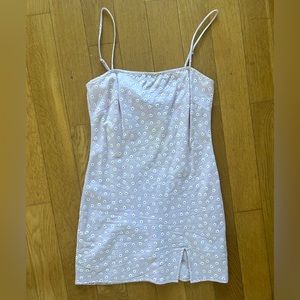 Princess Polly purple floral mini dress size 0